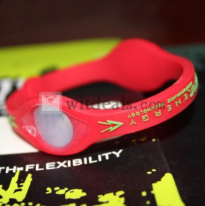 エネルギーブレスレットMサイズ　レッド
