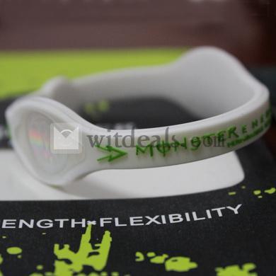 Lサイズエネルギーブレスレット　ホワイト