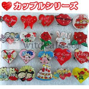 クリスマス ピンブローチ・タックピン・ラペルピン　カップルシリーズのおしゃれな小物