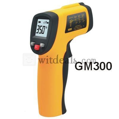 赤外線デジタル温度計／赤外線放射温度計／非接触型赤外線温度測定器　小型