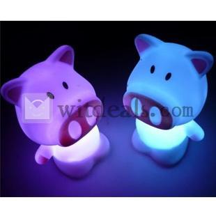 ＬＥＤグラデーションライト　猪ちゃん型