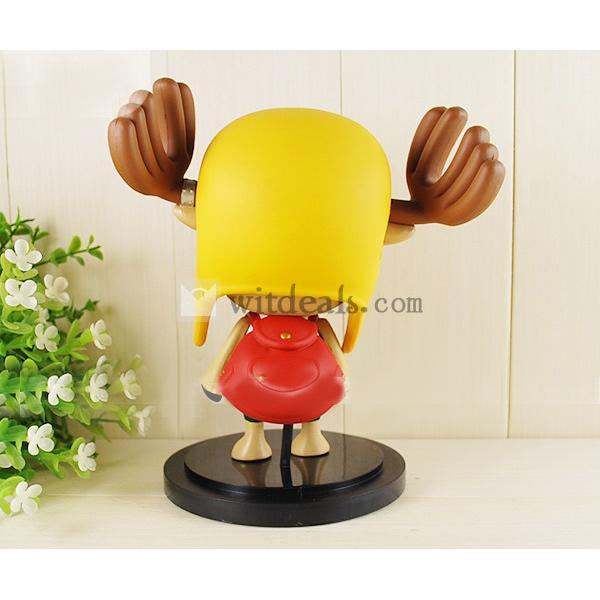 one piece チョッパーフィギュア 黄色帽子付 キャラクター／人形 子供向けプレゼント