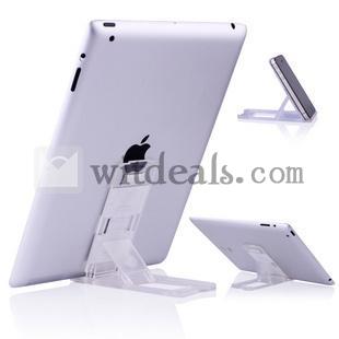 iPad mini/iPad1/2/3対応可能スタンド／ホルダー　透明