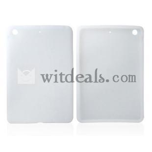 iPad miniケース／ソフトカバー　落ち壊れ防止　ホワイト