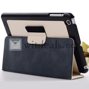 高級PUレザーiPad mini専用ケース　ホワイト