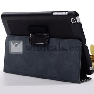 PUレザーソフトiPad mini保護ケース　ブラック