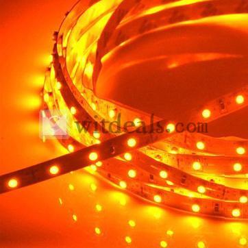 防水LED テープライト SMD3528 超高輝度 60LEDs／m イエロー