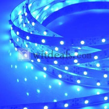 3528SMD 防水LED ロープライト／チュープライト 12V 5M 60LEDs／m ブルー
