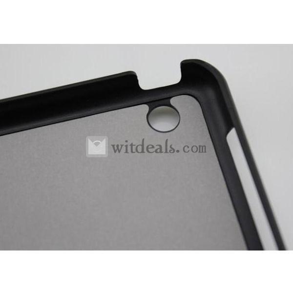 専用スタンド機能付　iPad ミニ用スマートカバー　iPad Miniレザーケース　青、緑、赤