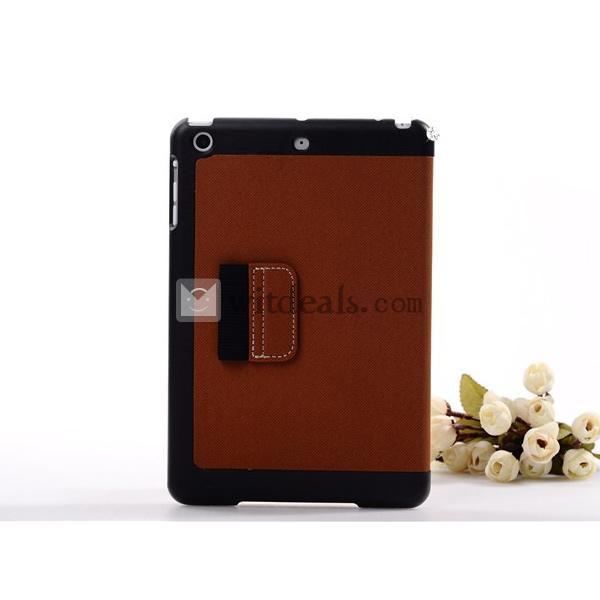 iPad miniソフトケース／カバー　PUレザー　ブラウン