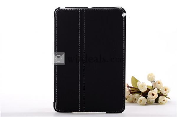 PUレザーソフトiPad mini保護ケース　ブラック