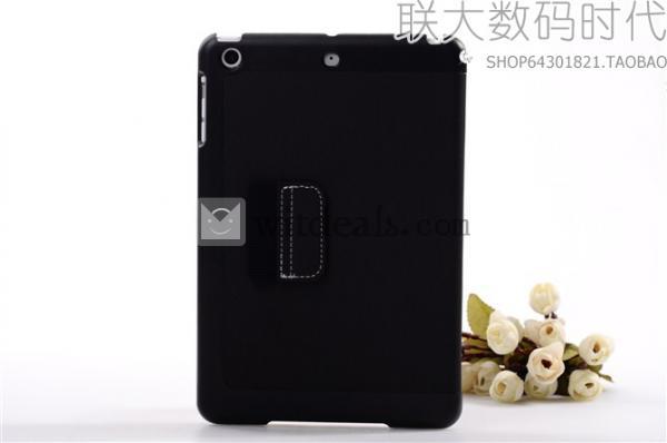 PUレザーソフトiPad mini保護ケース　ブラック
