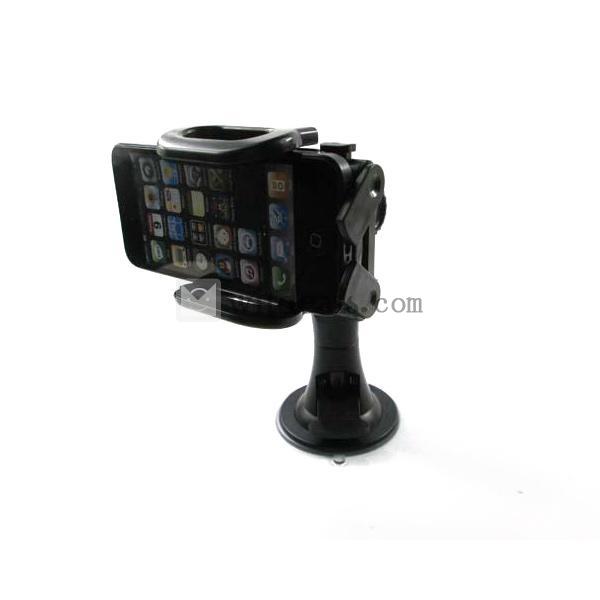 iPhone5 車載ホルダー スマートフォン 車載ホルダー・GPSに対応 360度回転