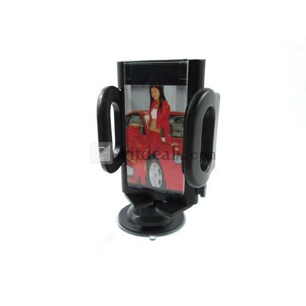 iPhone5 車載ホルダー スマートフォン 車載ホルダー・GPSに対応 360度回転