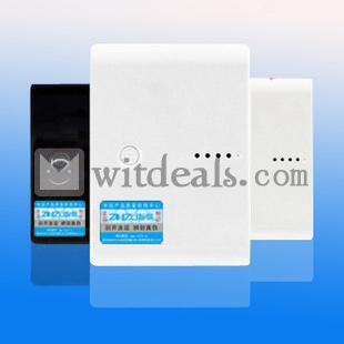 超大容量12000mAh　iPhone5USBモバイルバッテリー　ブラック