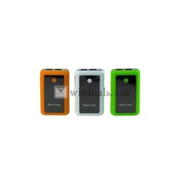 8400mAh　大容量　iPhone5/4/4S&iPad2/3など用　携帯充電器・モバイルバッテリー　オレンジ