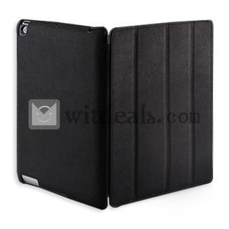 iPad4保護ケース／スマートカバー　ビーチシリーズ　超薄　ブラック