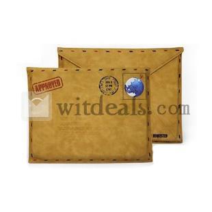 iPad4ソフトケース／保護カバー　レザー封筒ケース　変形防止　傷から保護　ブラウン