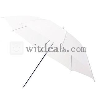 33in 撮影アンブレラ ホワイト 透過タイプ　Sサイズ 83cm おすすめ ホワイトシュートスルータイプ アンブレラ