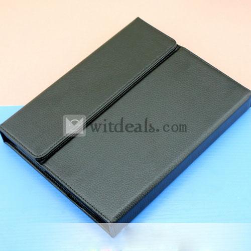 iPad4用キーボードケース　iPad4ワイヤレスBluetoothキーボードケース　ブラック