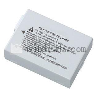 キャノン CanonLP-E8互換バッテリー EOS 550D 600D 650D CANON EOS Kiss X4/X5/X6i/X7i 対応