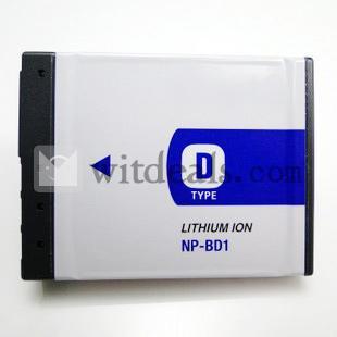 SONY NP-BD1互換バッテリー　SONY NP-BD1互換電池【送料無料】