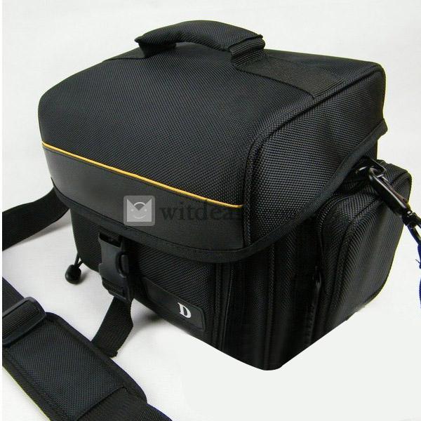 ニコン Nikon D5000対応ショルダーバッグ　一眼レフ 防水 ナイロン製　 ブラック