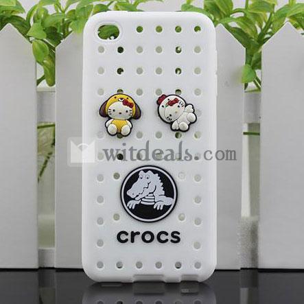 可愛いiPod touch5ケース　iPod touch5用シリコン保護ケース　水洗可能　ホワイト