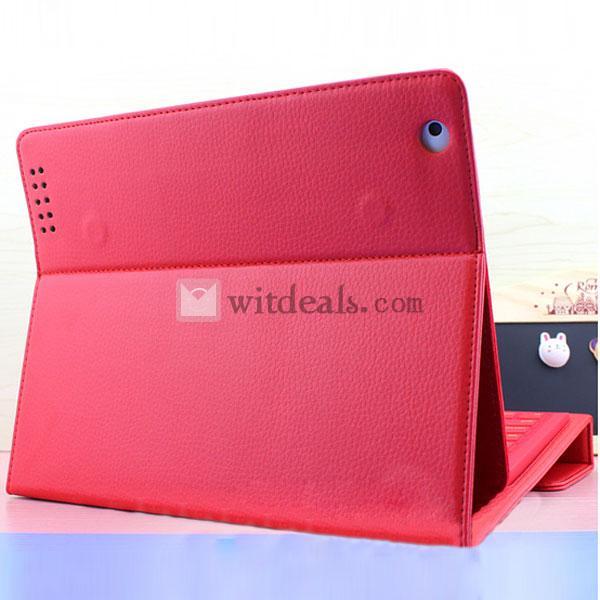 iPad4 Bluetoothキーボードケース　iPad4専用キーボードケース　レッド