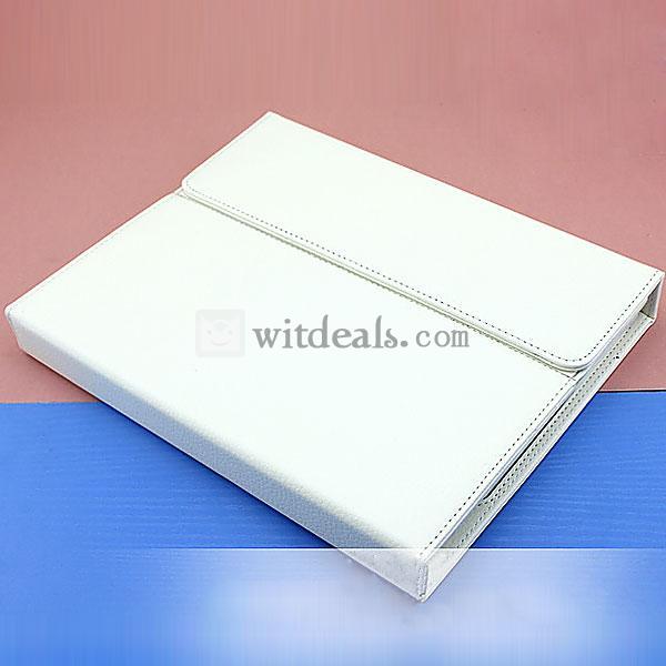 iPad4対応Bluetoothキーボードケース　iPad4キーボードケース　ホワイト