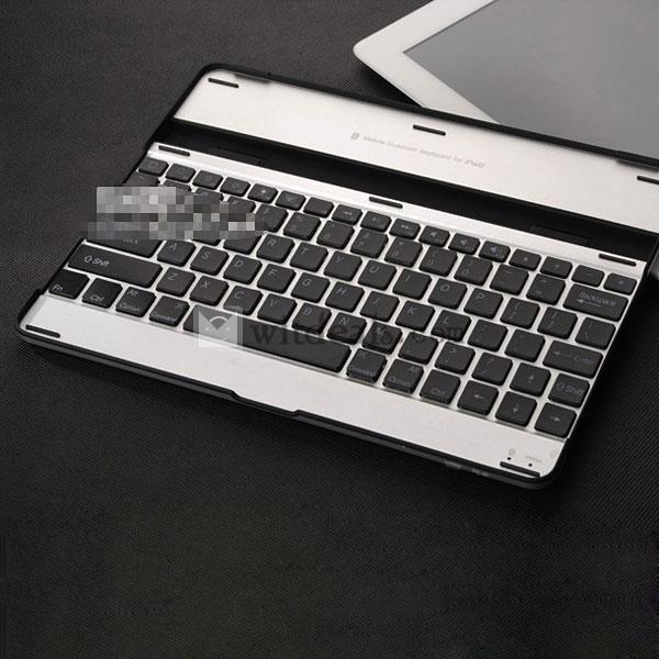 iPad4キーボードケース　省エネiPad4無線Bluetoothキーボードケース　休眠から復帰可能　ブラック