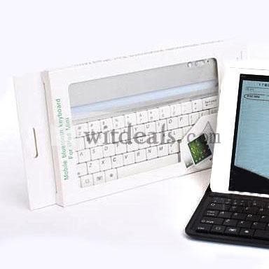 iPadミニワイヤレスBluetoothキーボードスタンド　iPad mini Bluetoothキーボードスタンド付き　シルバー