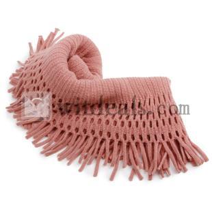 マフラー レディース　ロングマフラー　防寒小物/冬/秋冬/ギフト/プレゼント　レッド