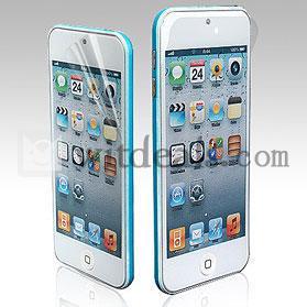 iPod touch5液晶保護フィルム/保護シール　防指紋　良い手触り　非光沢フィルム（5枚セット）