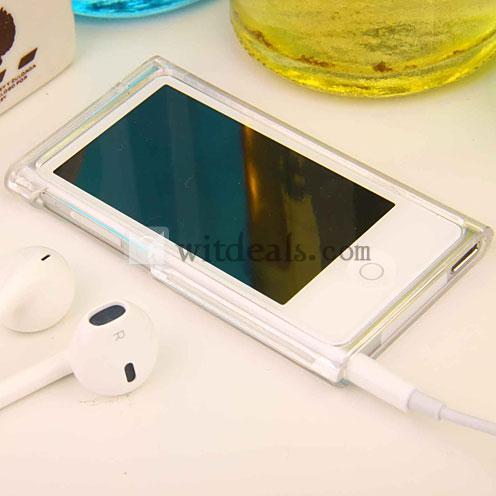 iPod nano7保護ケース　ハードiPod nano7ケース　高透明感　透明