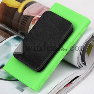 iPod nano7対応ケース　ハサミ付き　iPod nano7 tpuケース　グリーン