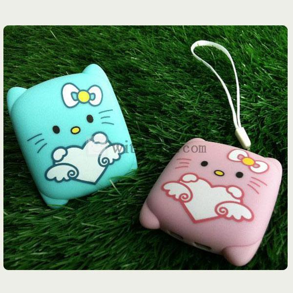 2800mAh　可愛い　iPhone5/iPad/各種スマートフォンなど用モバイルバッテリー　ピンク