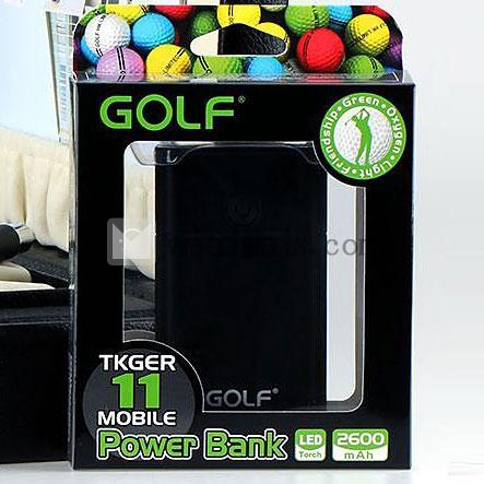 コンパクトモバイルバッテリ iPhone5充電器　2600mAh　汎用　ブラック
