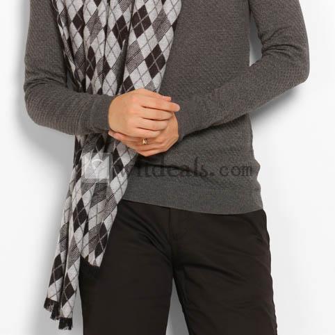 マフラー　チェック　メンズマフラー　ロング　マフラー　ユニセックス　男女兼用　プレゼント　春/秋/冬