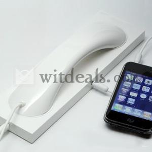 iPhone5受話器　iPhone4S受話器DIY　3.5mmジャック対応　ホワイト