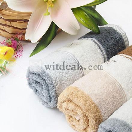 フェイスタオル メンズ　FACE TOWEL 【柔らかく吸水性も高いフェイスタオル】バレンタイン 結婚祝いなどプレゼントに 灰