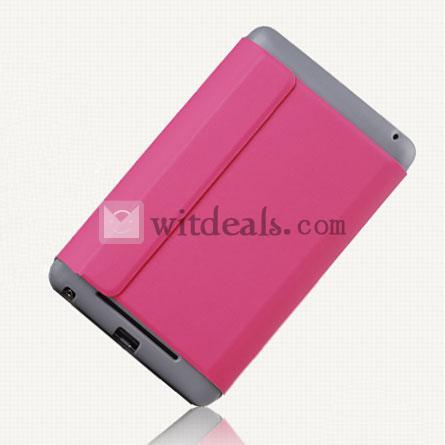 グーグル Nexus7ケース　Nexus7保護カバー　超薄保護ケース　スリープ機能付きスマートカバー　ピンク