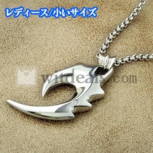 ペアネックレス（レディース/小いサイズ）　ペアアクセサリー　カップルネックレス　お揃い　刻印　エンジェルウイングハート　