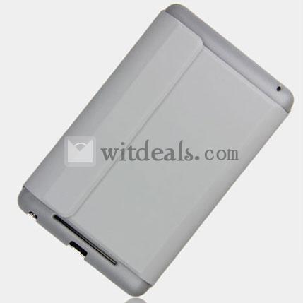 Nexus 7ケース／カバー Google Nexus 7対応ケースOTGケーブル/フィルム/タッチペン付き グレー