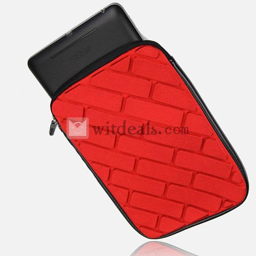 Nexus7対応ケース Nexus7防振防水バッグ／インナーバッグ レッド