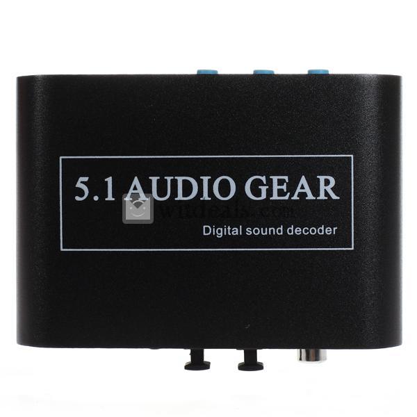 DTS/AC-3　オディオ　デコーダ DTS/AC3変換器