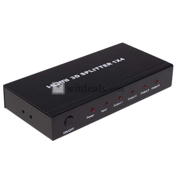 HDMI 1*4分配器 HDビデオ変換アダプタ