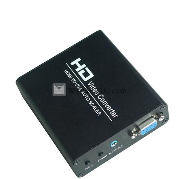 HDMIからVGA　Scalerへ変換器　 HDMIコンバータ　
