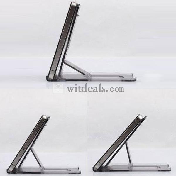 iPad mini/iPad1/2/3対応可能スタンド／ホルダー　透明