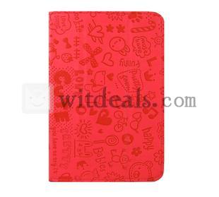 Google Nexus7ケース／カバー 小魔女可愛いレザーケース 選べる4色